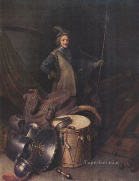  Dou Art Painting - Officer of the Marksman Society in Leiden1 Golden Age Gerrit Dou